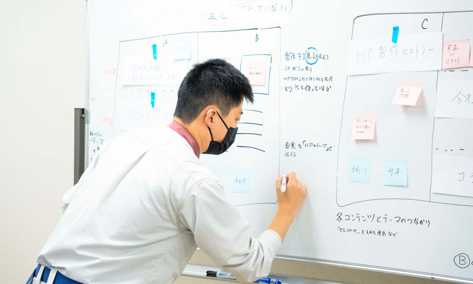HPから紐解く自社らしさの共創